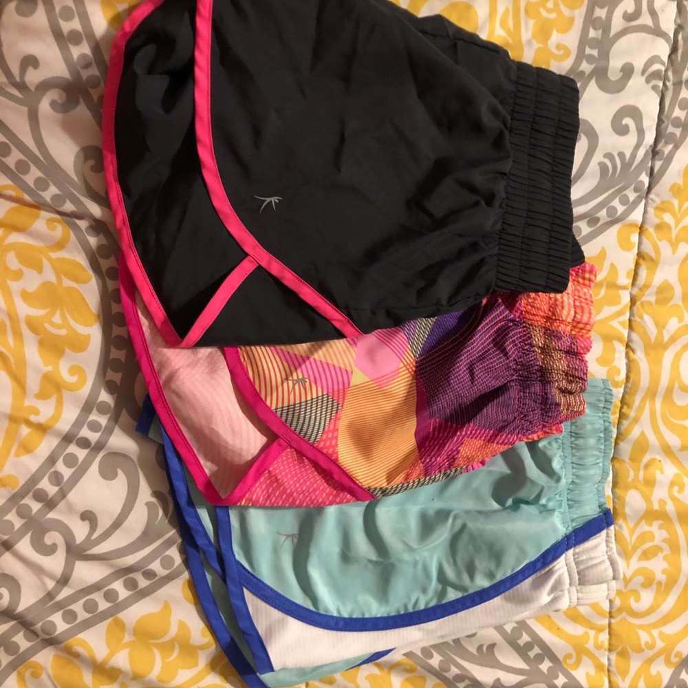 3 pairs of athletic shorts by Danskin